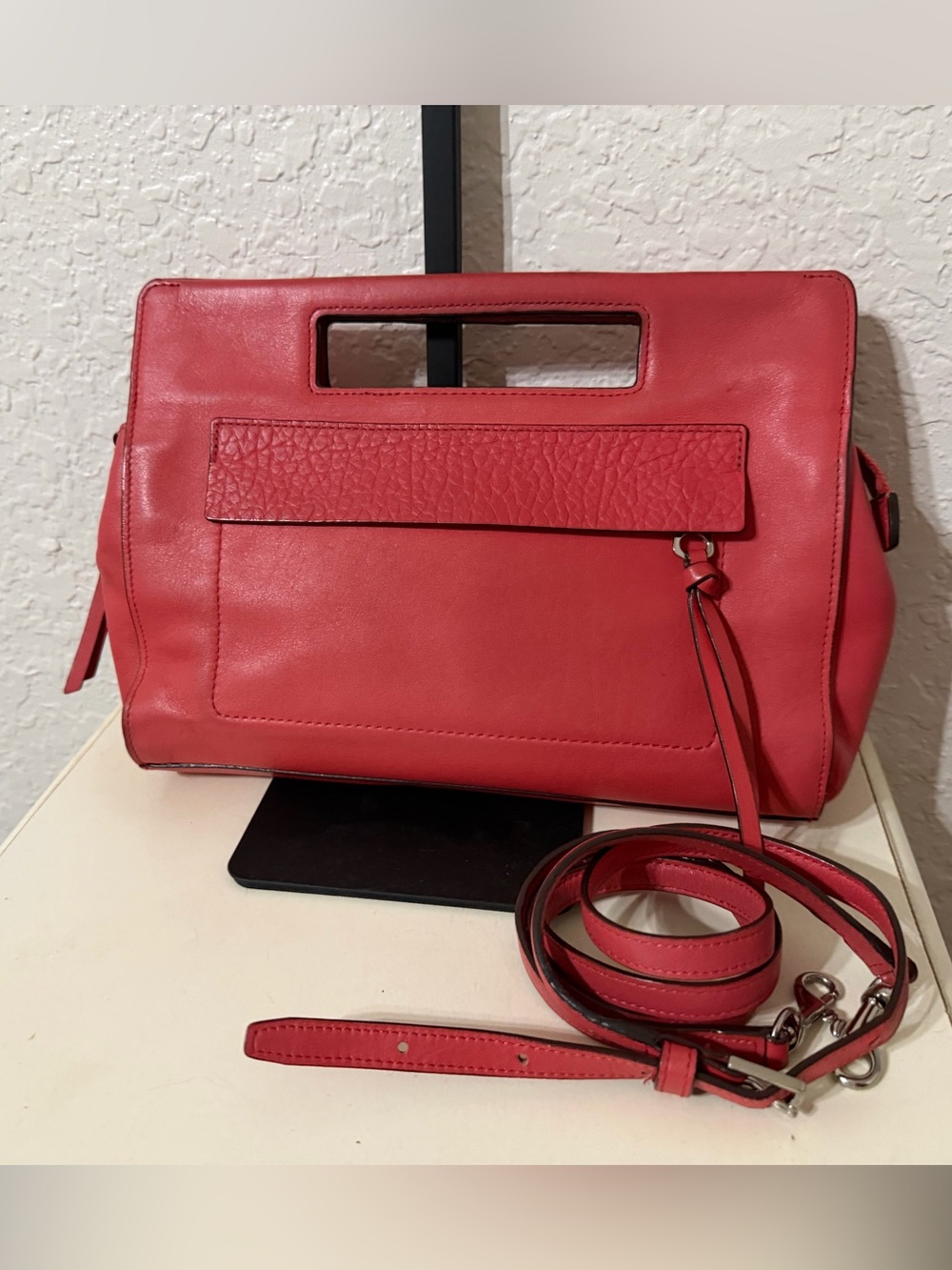 Coach Leather Convertible Women's Handbag/Crossbody Bag